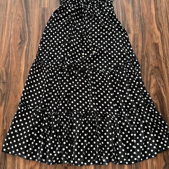 Kate Spade Lia Dot Off The Shoulder Cover Up Maxi Dress - Picture 6 of 14